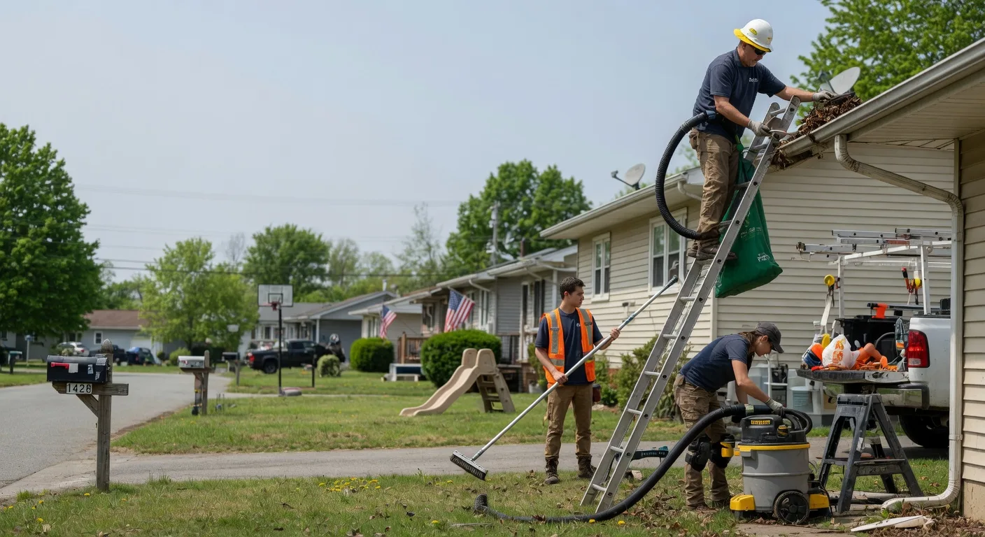 Gutter Installation in Servia, IN near me